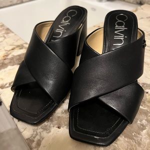 Calvin Klein Leather Heels